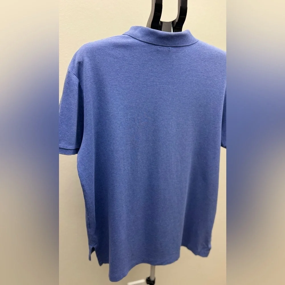 Polo Ralph Lauren Pima Soft Touch Blue Polo Shirt Men’s XL Classic Fit